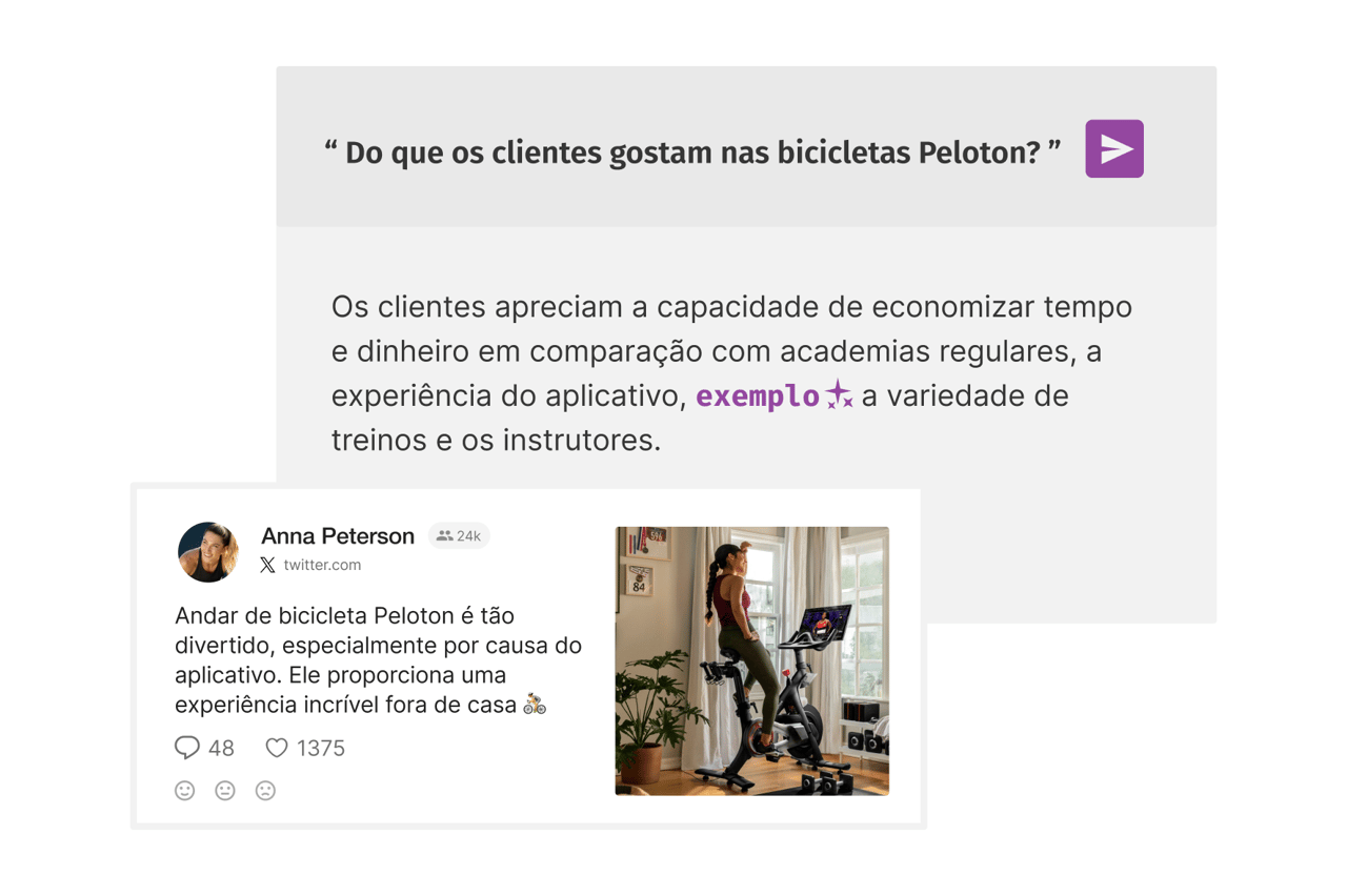 Casos de utilização do Copiloto Insights